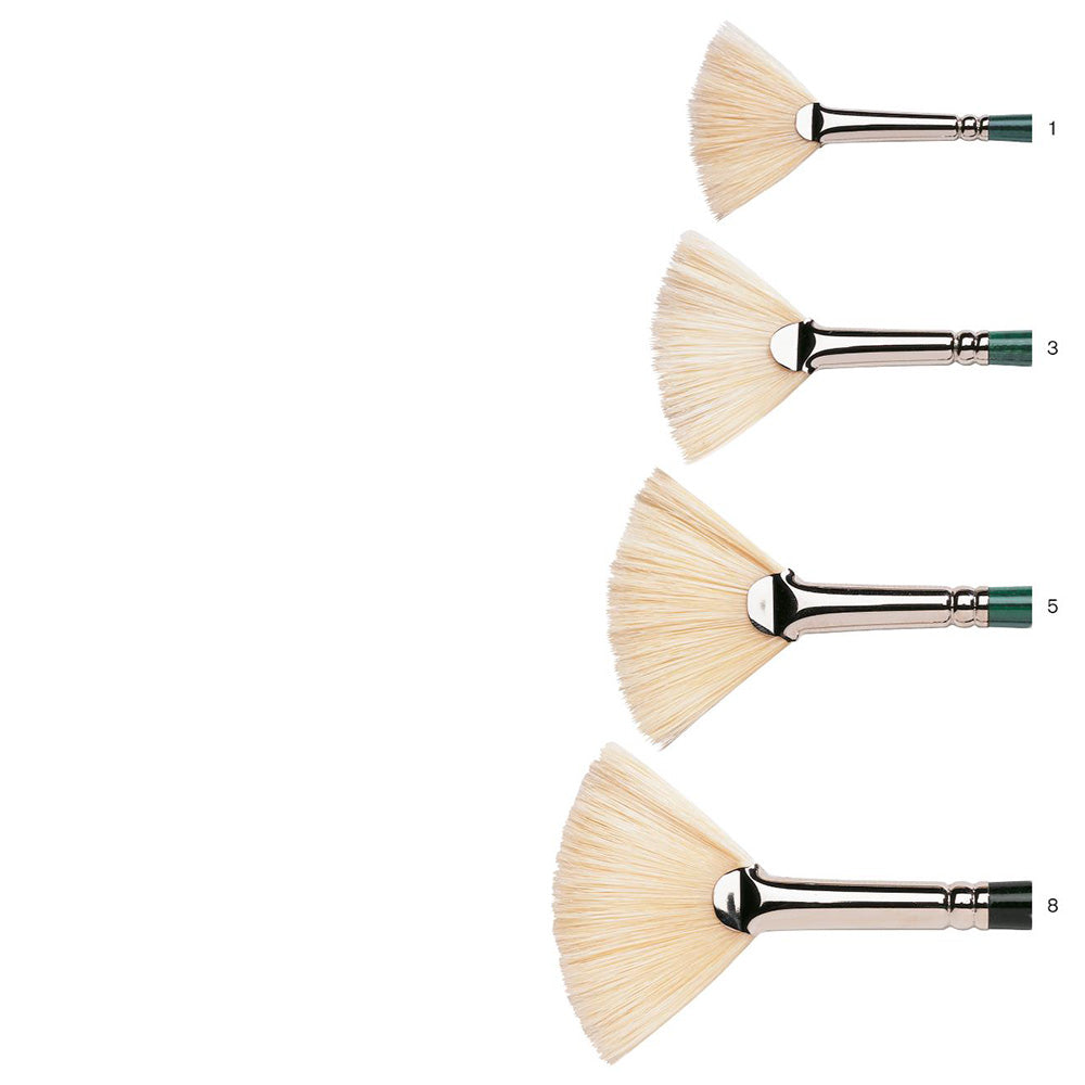 Winsor & Newton Winton Uzun Saplı Kıl Yelpaze Fırça N:1