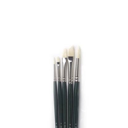 Winsor & Newton Winton Uzun Saplı Sert Kıllı Fırça Set 1 (5'li)