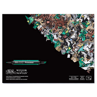 Winsor & Newton Promarker 70gr Akma Yapmayan Markör Blok 50 Sayfa 22.9x30.5cm