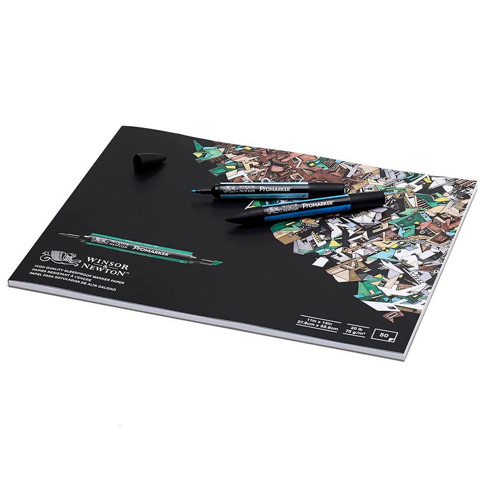 Winsor & Newton Promarker 70gr Akma Yapmayan Markör Blok 50 Sayfa 27.9x35.6cm