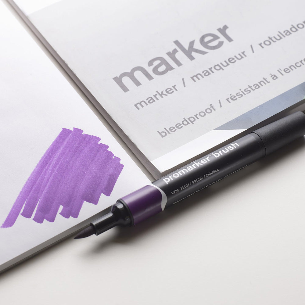 Winsor & Newton Bleedproof Marker Pad 75gr 50 Sayfa A3 (29.7x42cm) (Akma Yapmayan Markör Bloknotu)