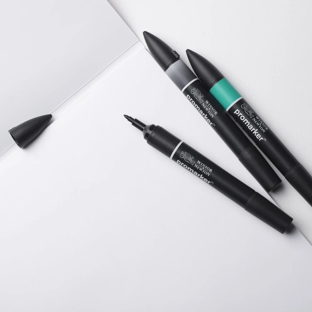 Winsor & Newton Akma Yapmayan Markör Bloknotu (Yapışkanlı) 160gr 25 Sayfa 28x36cm