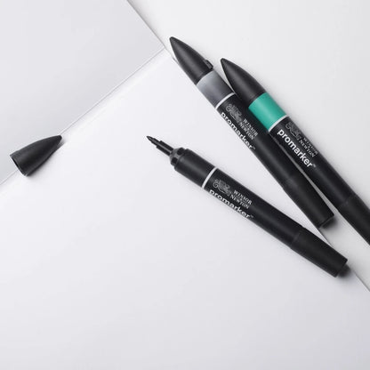 Winsor & Newton Akma Yapmayan Markör Bloknotu (Yapışkanlı) 160gr 25 Sayfa 28x36cm