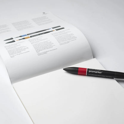 Winsor & Newton Akma Yapmayan Markör Bloknotu (Yapışkanlı) 160gr 25 Sayfa A4