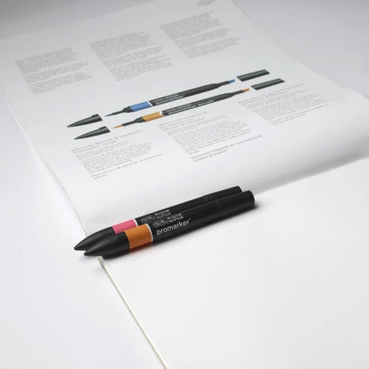 Winsor & Newton Akma Yapmayan Markör Bloknotu (Yapışkanlı) 160gr 25 Sayfa A3