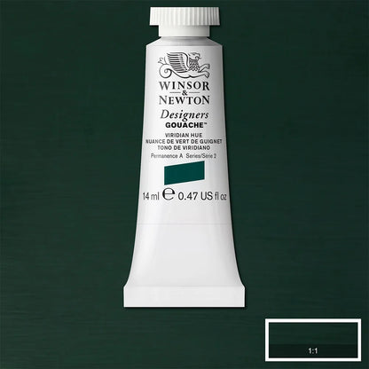 Winsor & Newton Designer's Gouache 14ml Viridian Hue S.2