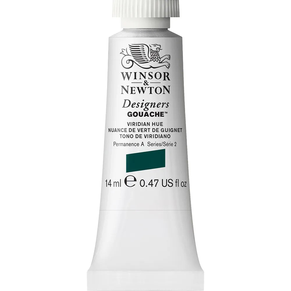 Winsor & Newton Designer's Gouache 14ml Viridian Hue S.2