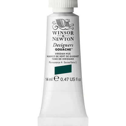 Winsor & Newton Designer's Gouache 14ml Viridian Hue S.2