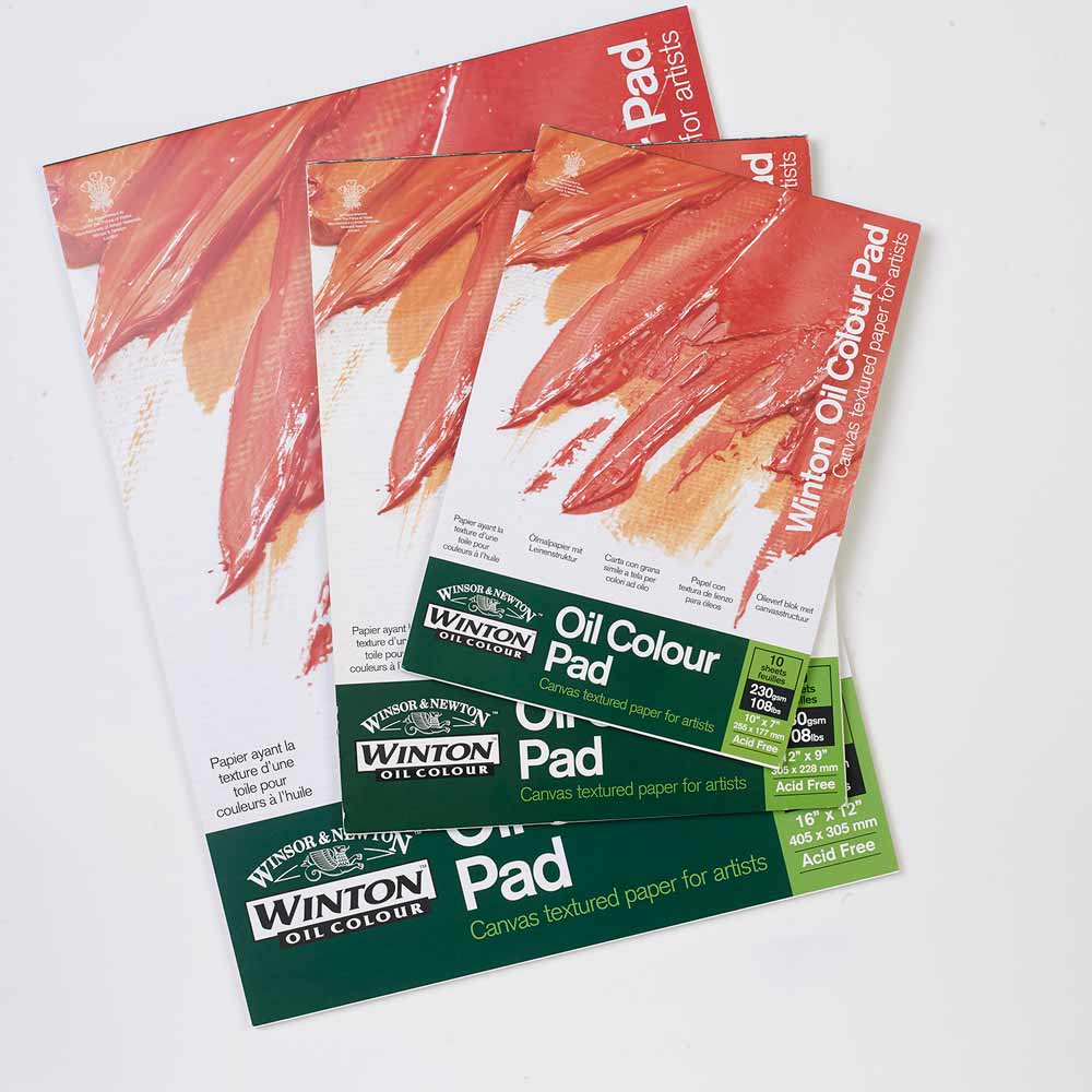 Winsor & Newton Winton Oil Colour Pad 230gr Yağlı Boya Blok 10 Sayfa 40.6x30.5cm