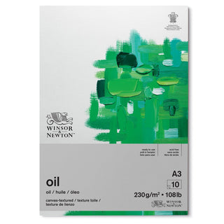 Winsor & Newton Oil Colour Pad 230gr Yağlı Boya Blok 10 Sayfa A3 (29.7x42cm) (Yapışkanlı)