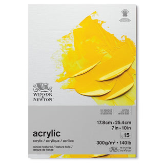 Winsor & Newton Akrilik Bloknotu (Yapışkanlı) 300gr 15 Sayfa 18x25cm