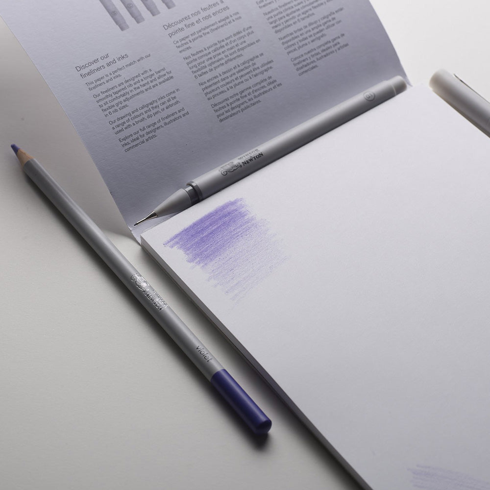 Winsor & Newton Bristol Bloknotu (Yapışkanlı) 250gr 20 Sayfa A2 (42x59.4cm)