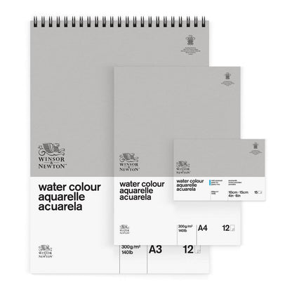 Winsor & Newton Classic Watercolour Pad Cold Pressed 300gr Spiralli Sulu Boya Blok 12 Sayfa A4 (21x29.7cm)