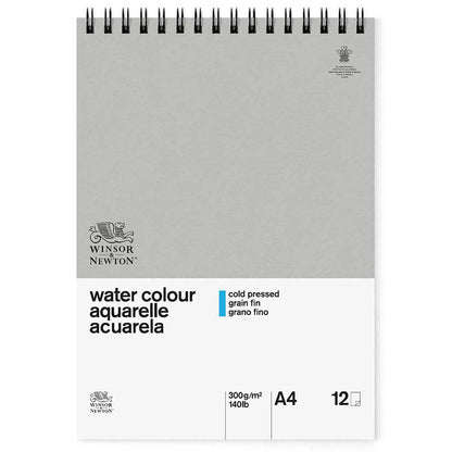 Winsor & Newton Classic Watercolour Pad Cold Pressed 300gr Spiralli Sulu Boya Blok 12 Sayfa A4 (21x29.7cm)