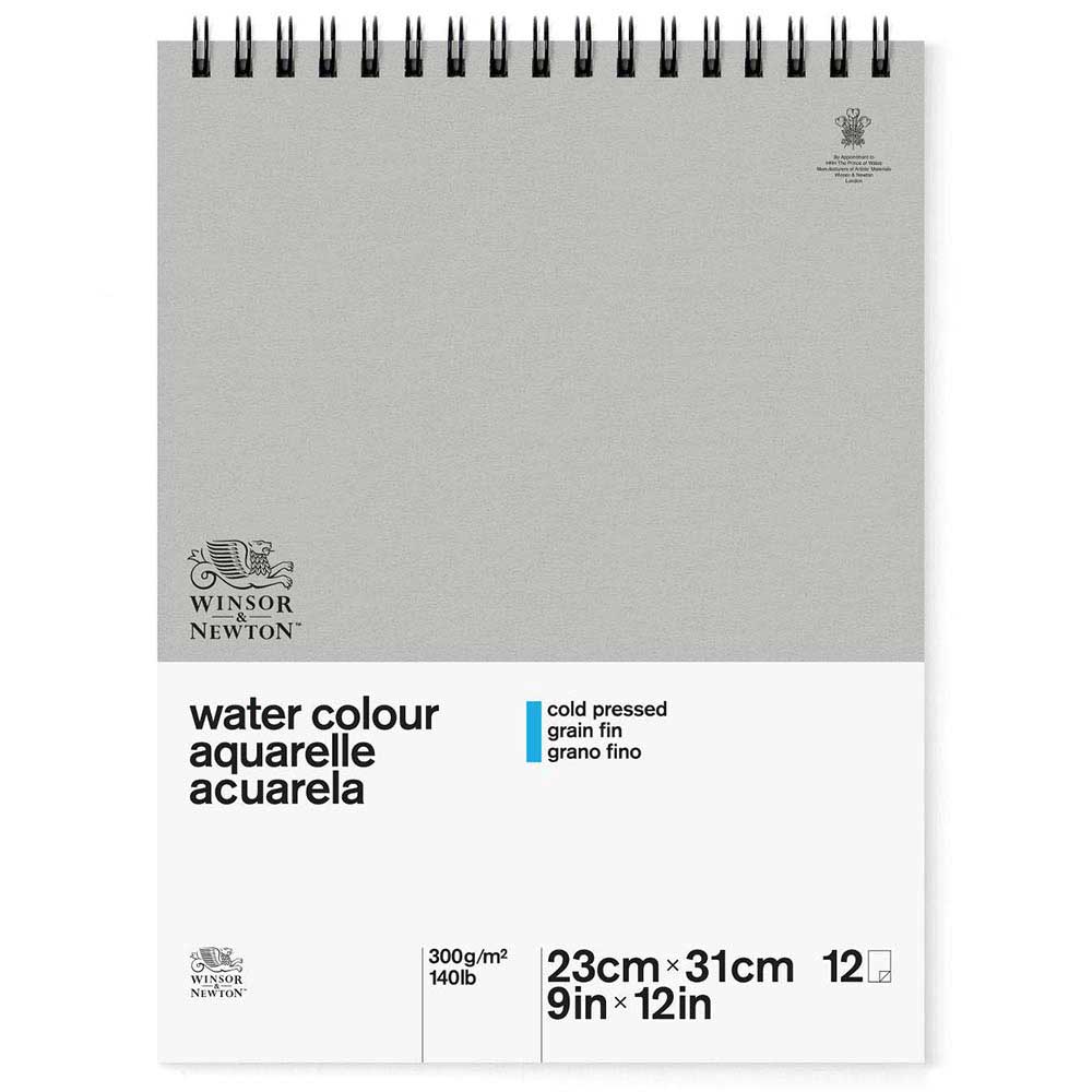 Winsor & Newton Classic Watercolour Pad Cold Pressed 300gr Spiralli Sulu Boya Blok 12 Sayfa 23x31cm