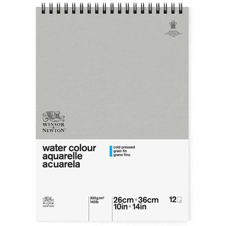 Winsor & Newton Classic Watercolour Pad Cold Pressed 300gr Spiralli Sulu Boya Blok 12 Sayfa 26x36cm