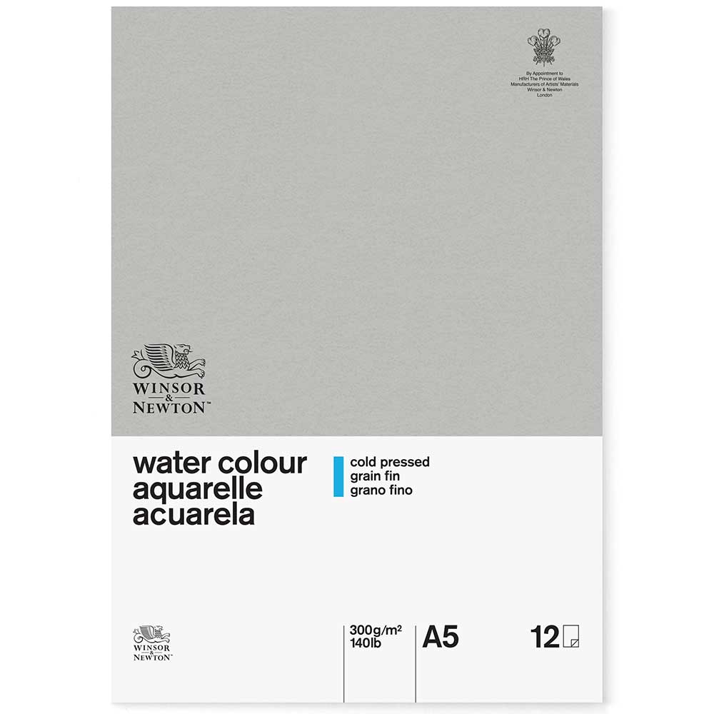 Winsor & Newton Classic Watercolour Pad Cold Pressed 300gr Sulu Boya Blok 12 Sayfa A5 (14.8x21cm)