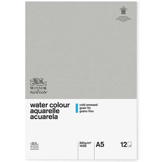 Winsor & Newton Classic Watercolour Pad Cold Pressed 300gr Sulu Boya Blok 12 Sayfa A5 (14.8x21cm)