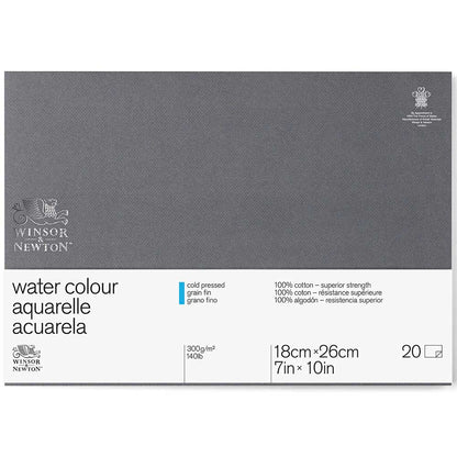 Winsor & Newton Professional Watercolour Block Cold Pressed 300gr Sulu Boya Blok 20 Sayfa 18x26cm