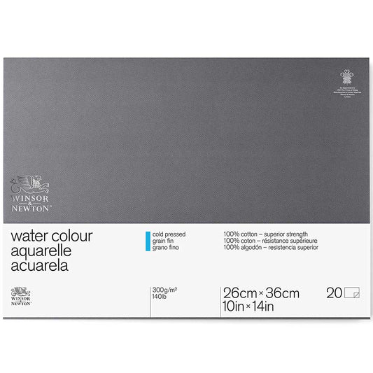 Winsor & Newton Professional Watercolour Block Cold Pressed 300gr Sulu Boya Blok 20 Sayfa 26x36cm