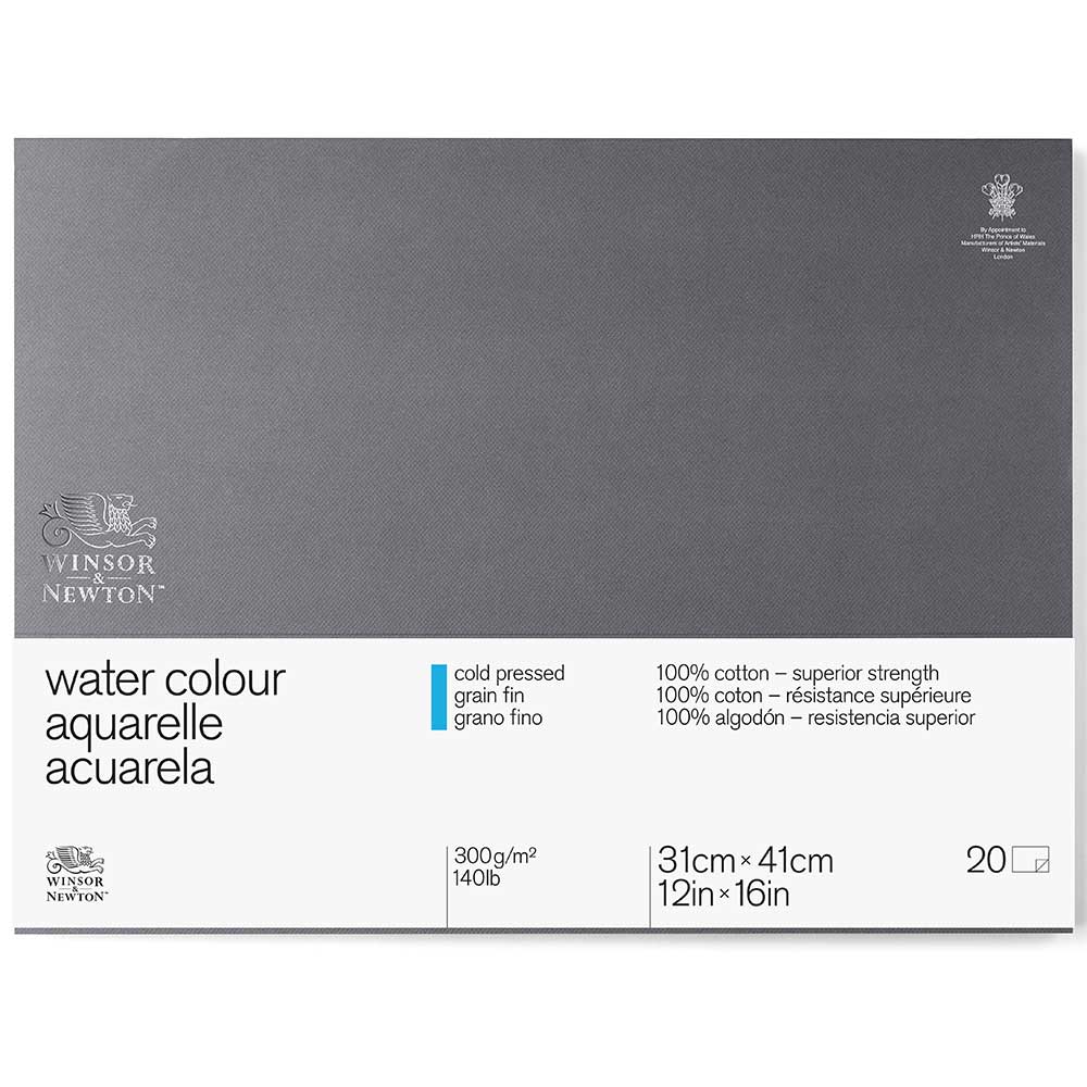 Winsor & Newton Professional Watercolour Block Cold Pressed 300gr Sulu Boya Blok 20 Sayfa 31x41cm