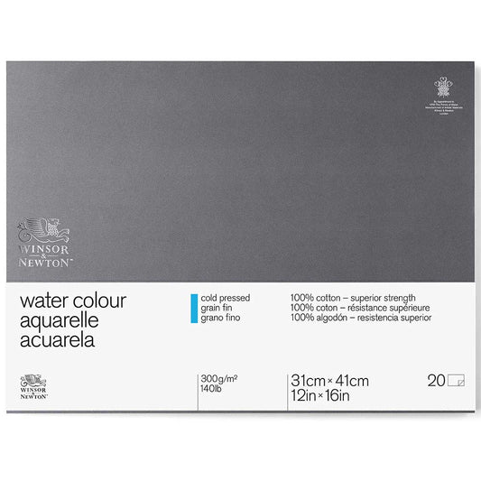 Winsor & Newton Professional Watercolour Block Cold Pressed 300gr Sulu Boya Blok 20 Sayfa 31x41cm