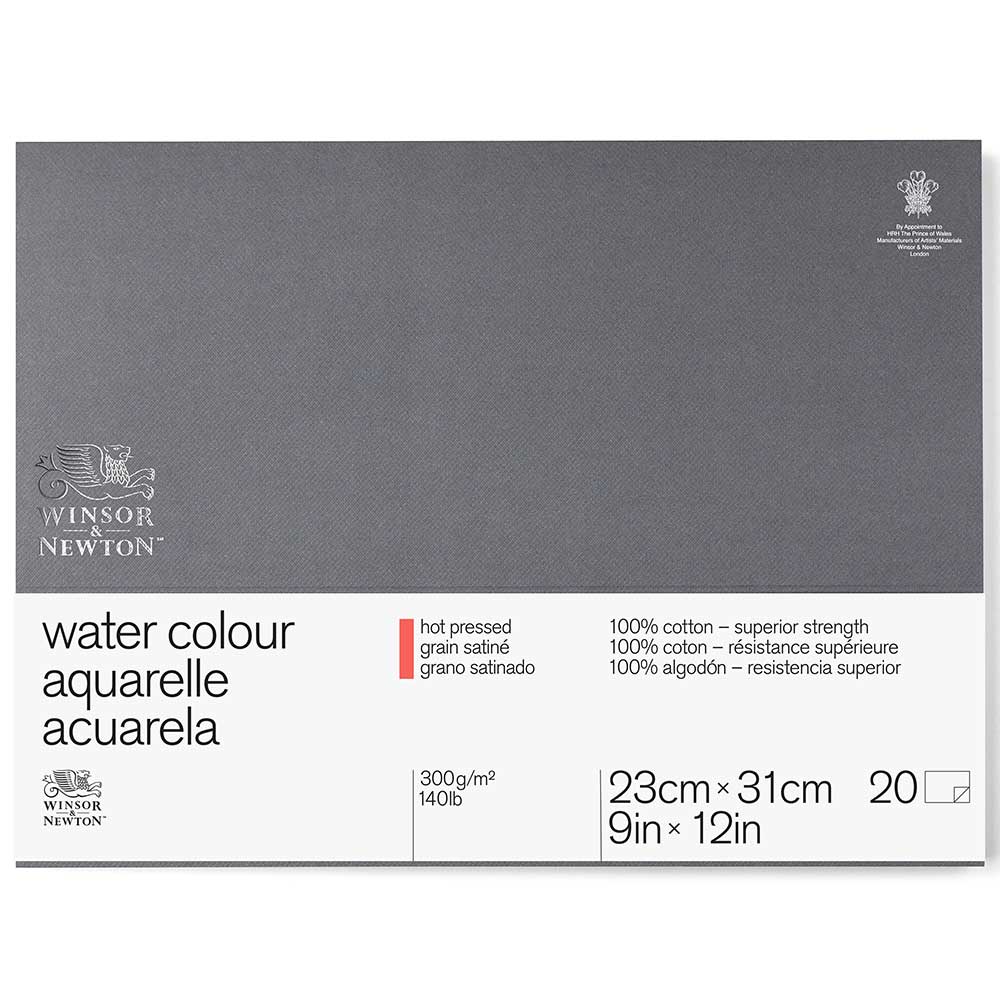 Winsor & Newton Professional Watercolour Block Hot Pressed 300gr Sulu Boya Blok 20 Sayfa 23x31cm
