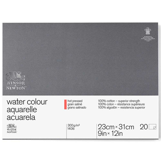 Winsor & Newton Professional Watercolour Block Hot Pressed 300gr Sulu Boya Blok 20 Sayfa 23x31cm