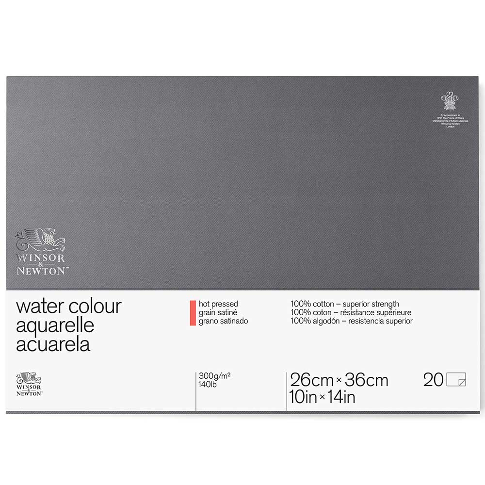 Winsor & Newton Professional Watercolour Block Hot Pressed 300gr Sulu Boya Blok 20 Sayfa 26x36cm