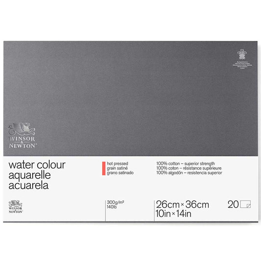 Winsor & Newton Professional Watercolour Block Hot Pressed 300gr Sulu Boya Blok 20 Sayfa 26x36cm