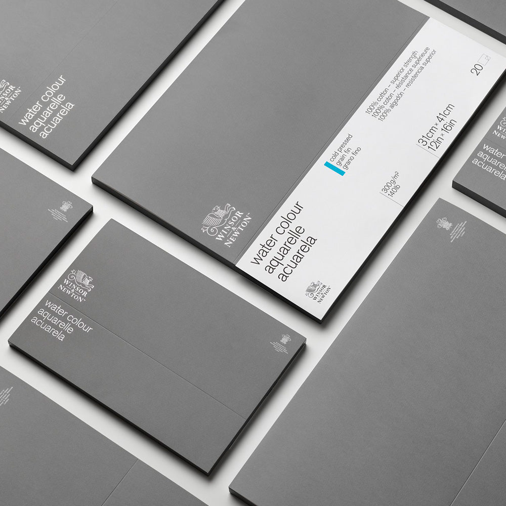 Winsor & Newton Professional Watercolour Block Hot Pressed 300gr Sulu Boya Blok 20 Sayfa 31x41cm