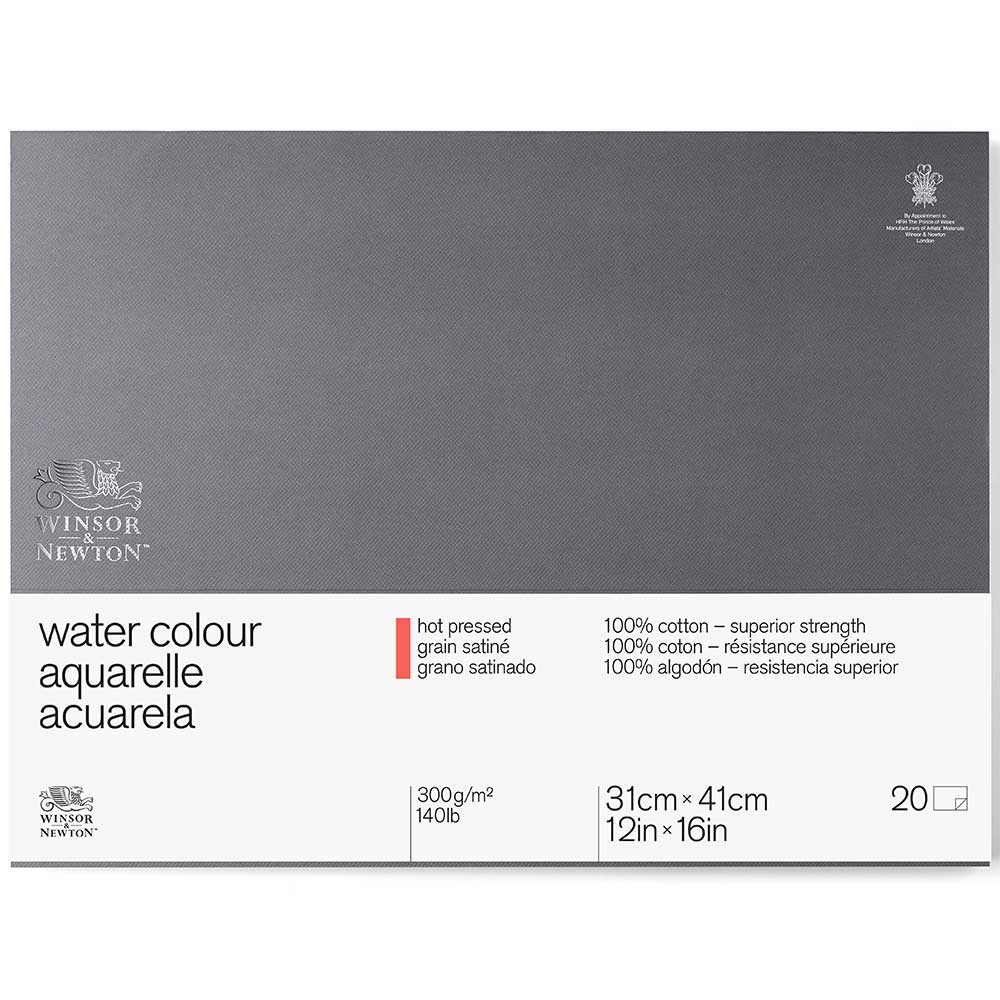 Winsor & Newton Professional Watercolour Block Hot Pressed 300gr Sulu Boya Blok 20 Sayfa 31x41cm