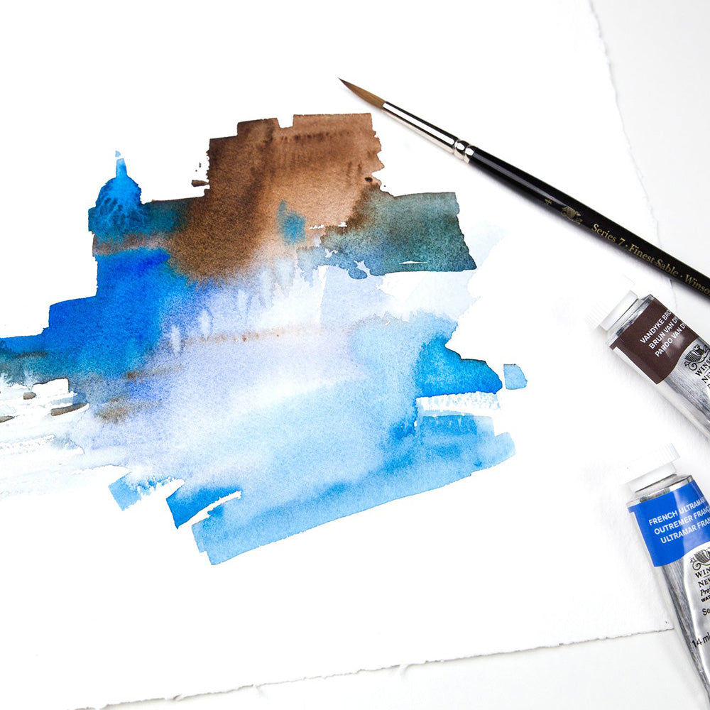 Winsor & Newton Professional Sulu Boya Bloknotu Naturel Dokulu 300gr 20 Sayfa 23x30.5cm