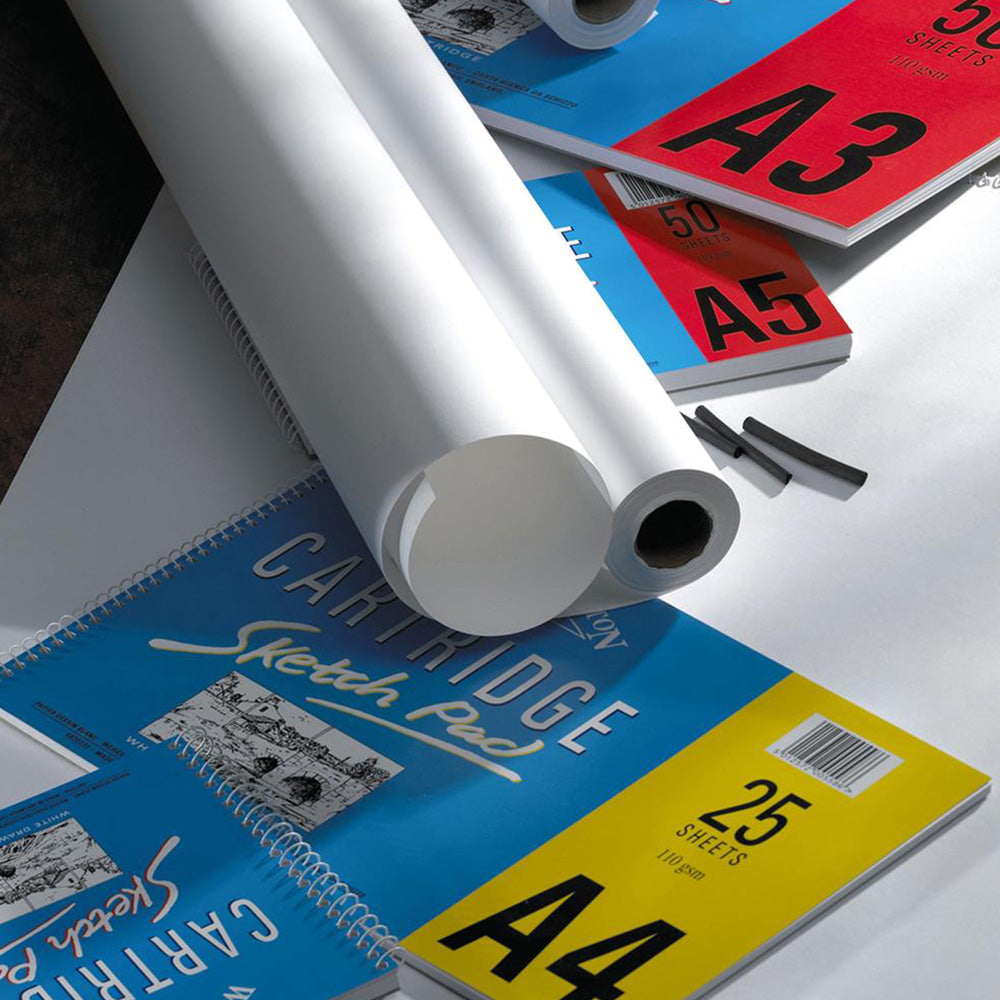 Winsor & Newton Cartridge Sketch Pad 110gr Spiralli Çizim Blok 25 Sayfa A3 (29.7x42cm)