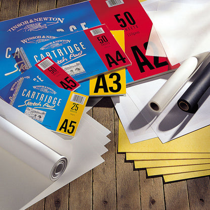 Winsor & Newton Cartridge Sketch Pad 110gr Spiralli Çizim Blok 25 Sayfa A3 (29.7x42cm)