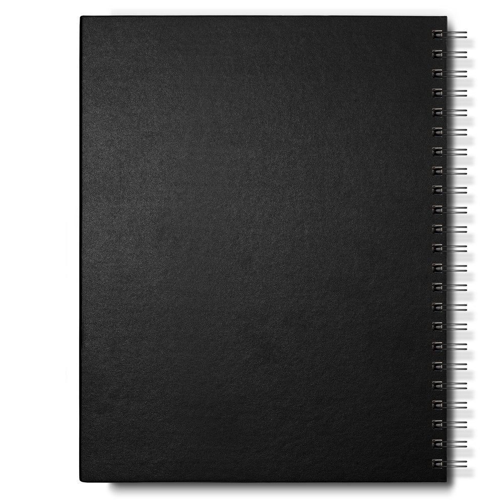 Winsor & Newton Eskiz Çizim Bloknotu (Spiralli) Siyah Hafif Dokulu 110gr 50 Sayfa 23x31cm