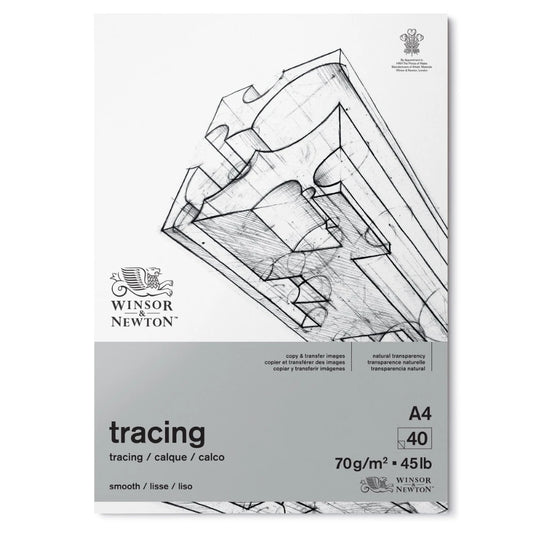 Winsor & Newton Tracing Pad Aydınger Bloknotu 70gr 40 Sayfa A4