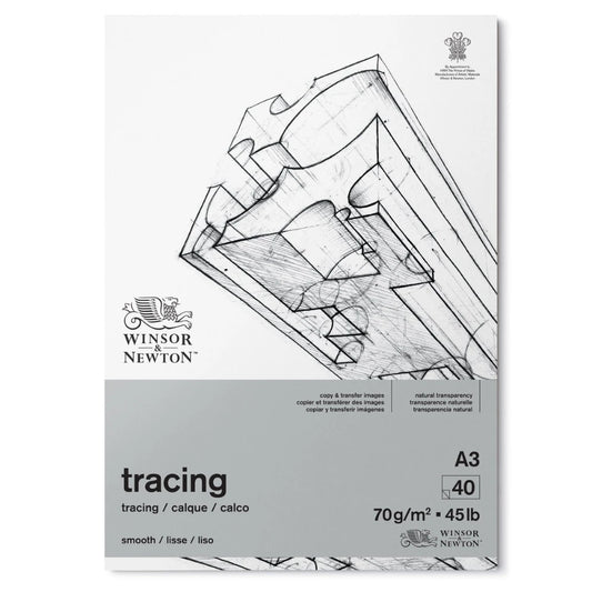 Winsor & Newton Tracing Pad Aydınger Bloknotu 70gr 40 Sayfa A3