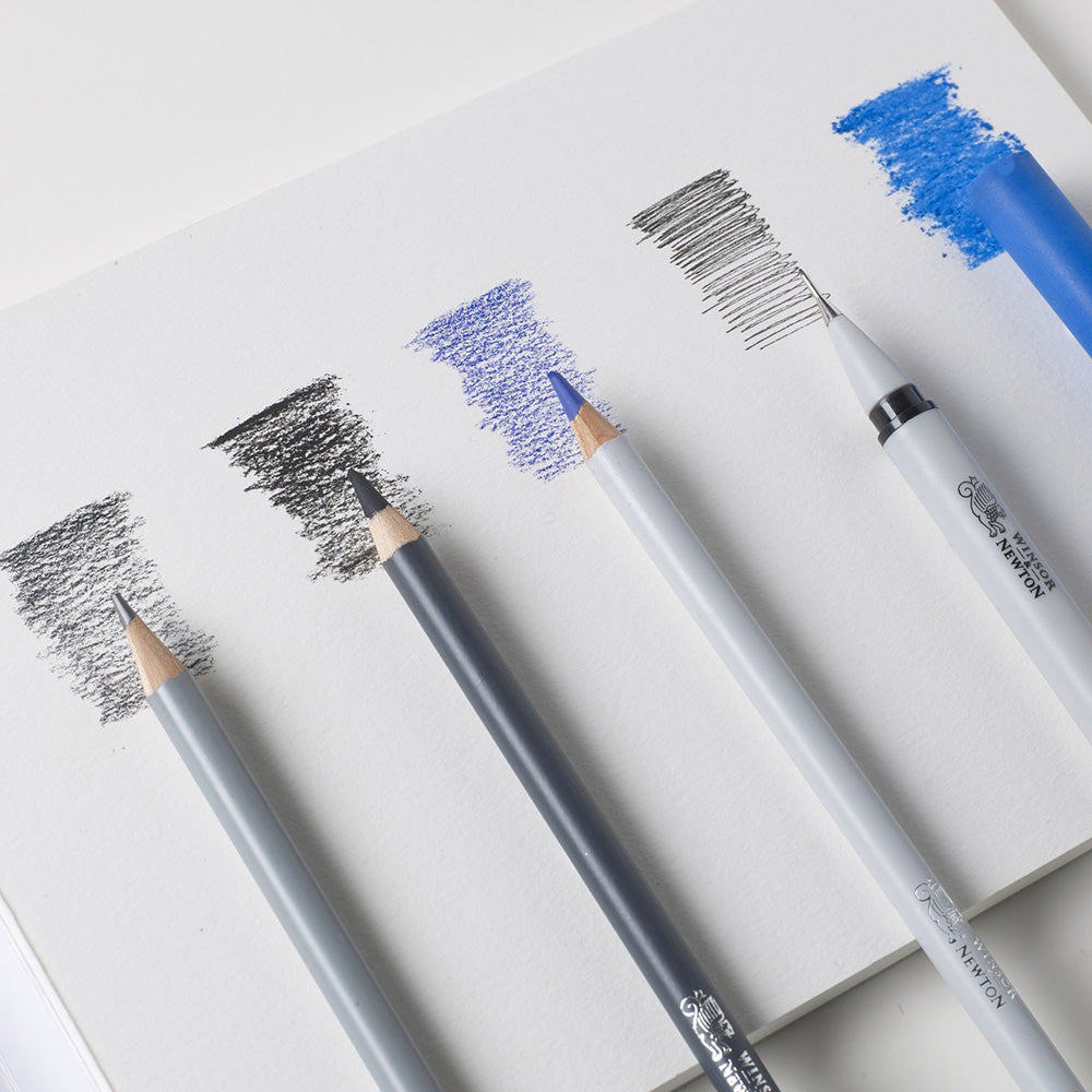 Winsor & Newton Çizim Bloknotu (Spiralli) Hafif Dokulu 150gr 28x36cm 25 Sayfa