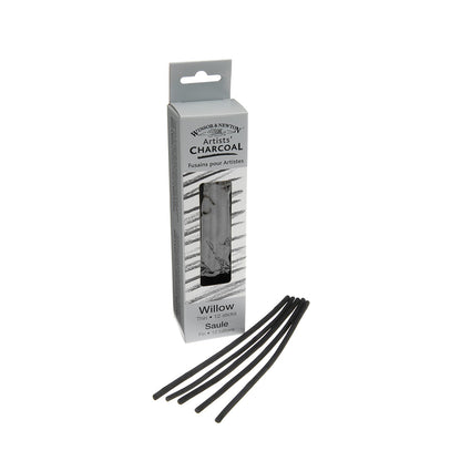 Winsor & Newton Willow Charcoal İnce Füzen Seti 12'li