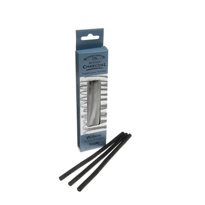 Winsor & Newton Willow Charcoal Orta Füzen Seti 12'li