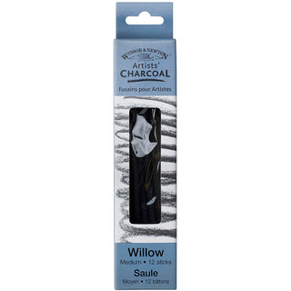 Winsor & Newton Willow Charcoal Orta Füzen Seti 12'li