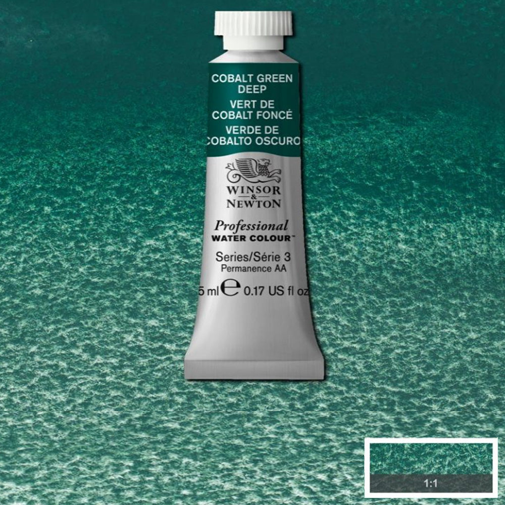 Winsor & Newton Professional Sulu Boya 14ml Cobalt Green Deep 185 S.3