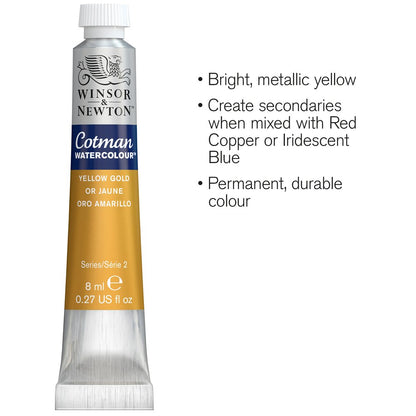 Winsor & Newton Cotman Sulu Boya 8ml Yellow Gold 088 S.2