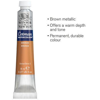 Winsor & Newton Cotman Sulu Boya 8ml Bronze 058 S.2