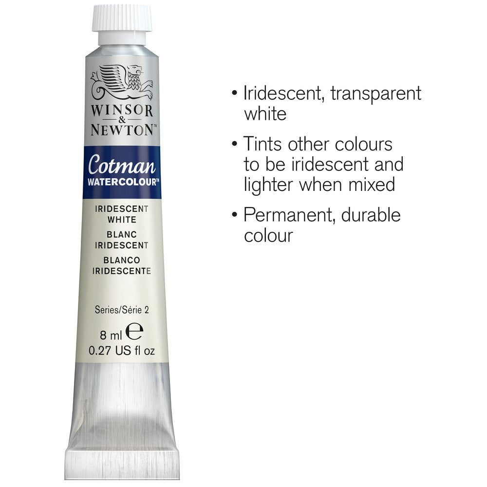 Winsor & Newton Cotman Sulu Boya 8ml Iridescent White 330 S.2