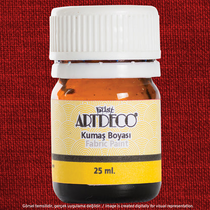 Artdeco Kumaş Boyası 25ml Bordo 061