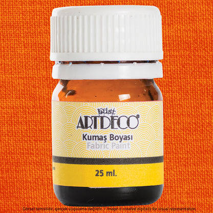 Artdeco Kumaş Boyası 25ml Turuncu 103