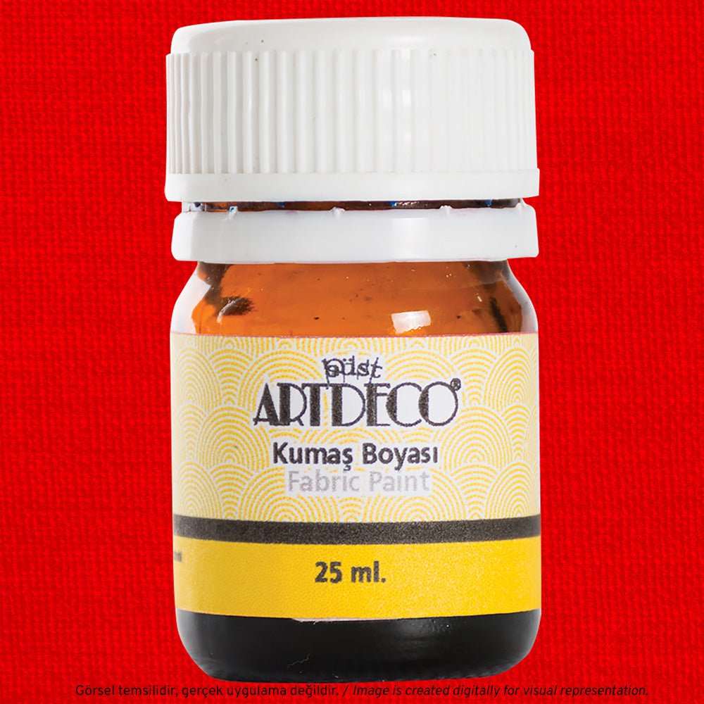 Artdeco Kumaş Boyası 25ml Kırmızı 105