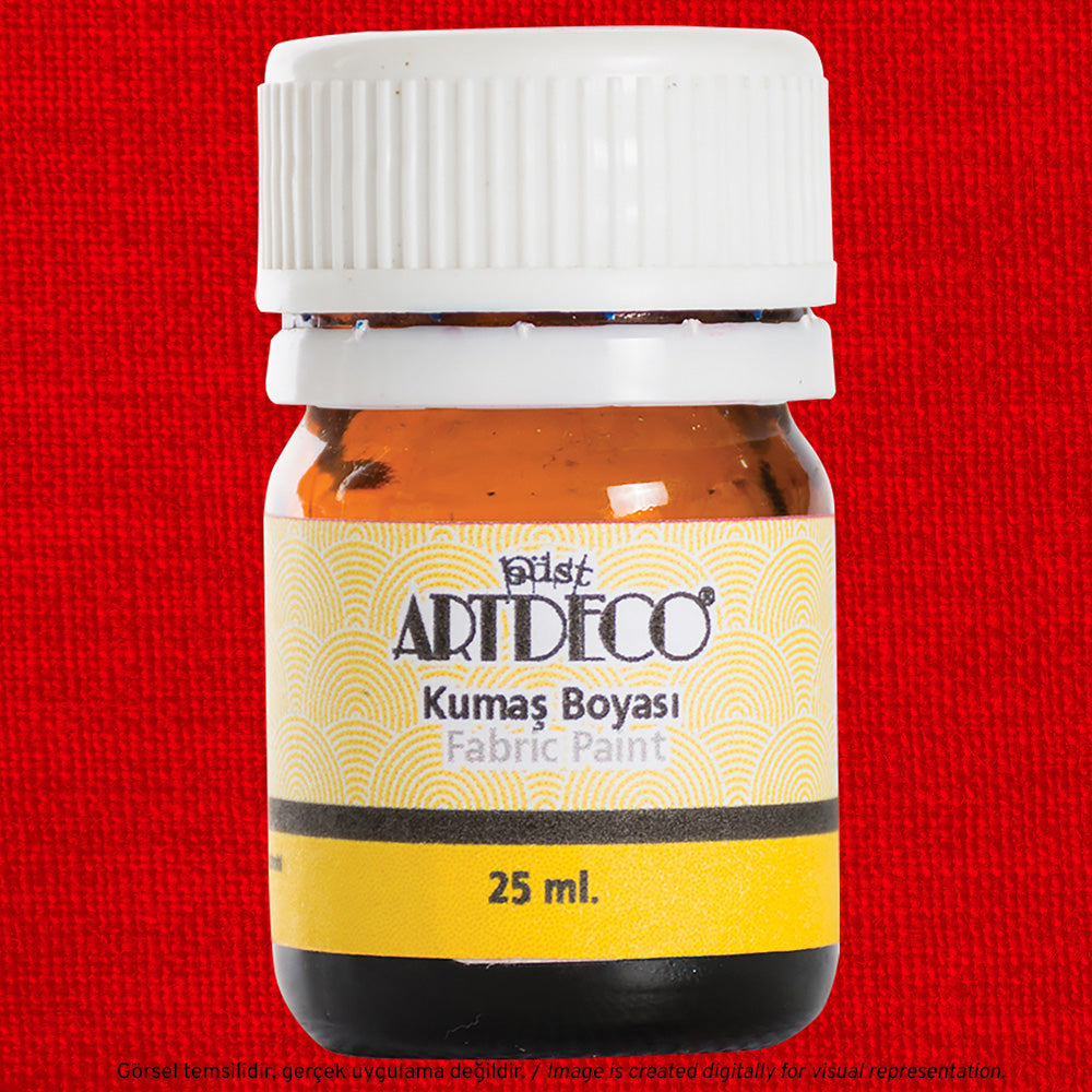 Artdeco Kumaş Boyası 25ml Koyu Kırmızı 106